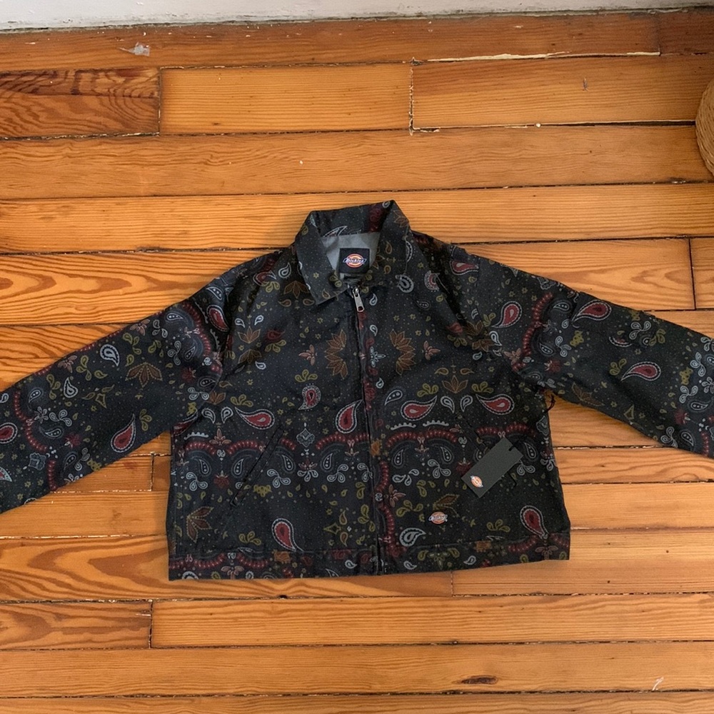 Dickies Black Paisley Women's Jacket